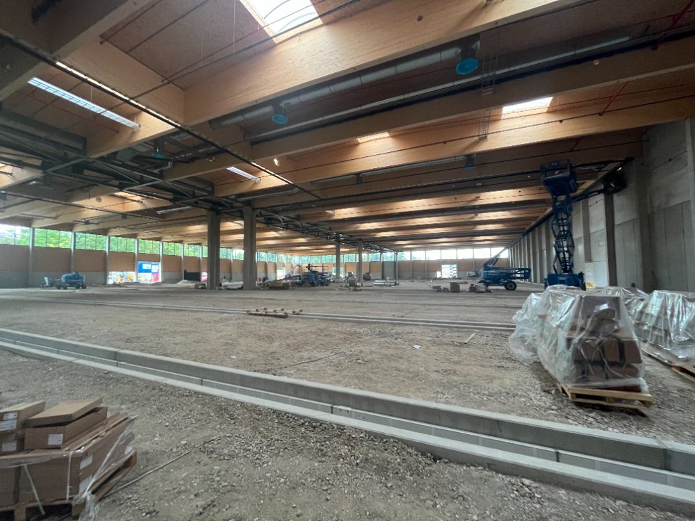 Messe Wels Baustelle Halle 22