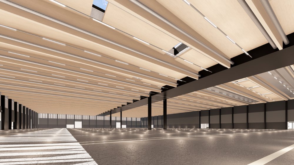 Rendering Halle 22 Messe Wels
