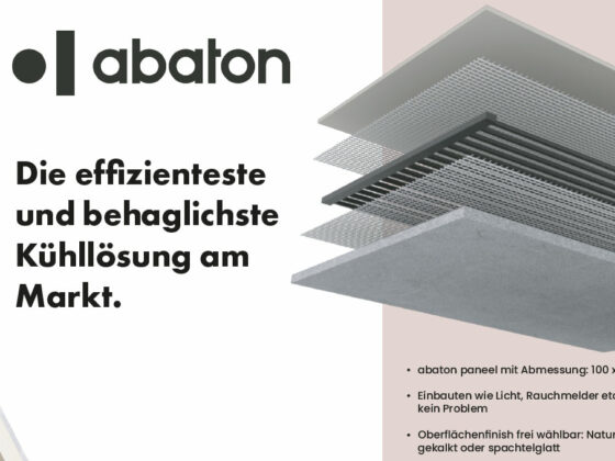 abaton - Die effizienteste und behaglichste Kühllösung am Markt.