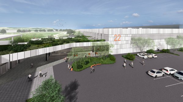 Energiesparmesse - Rendering Halle 22 - Quelle F2 Architekten ZT