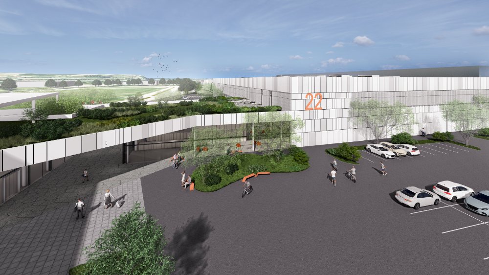 Renderings Wels Messehalle