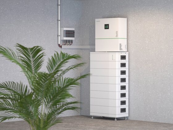 GreenBOX Raumdarstellung Installation Batteriespeicher